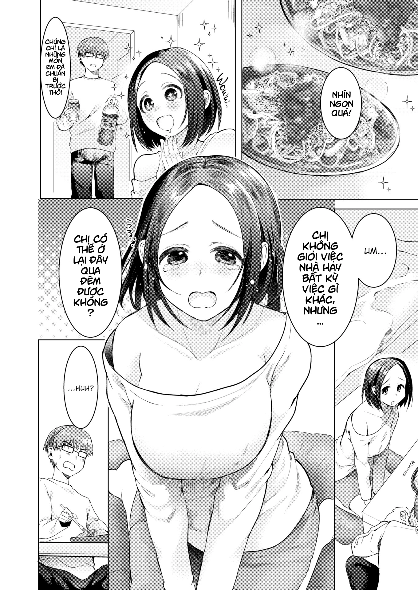 HentaiVN.net - Ảnh 4 - An Unexpected Stay - Chap 1