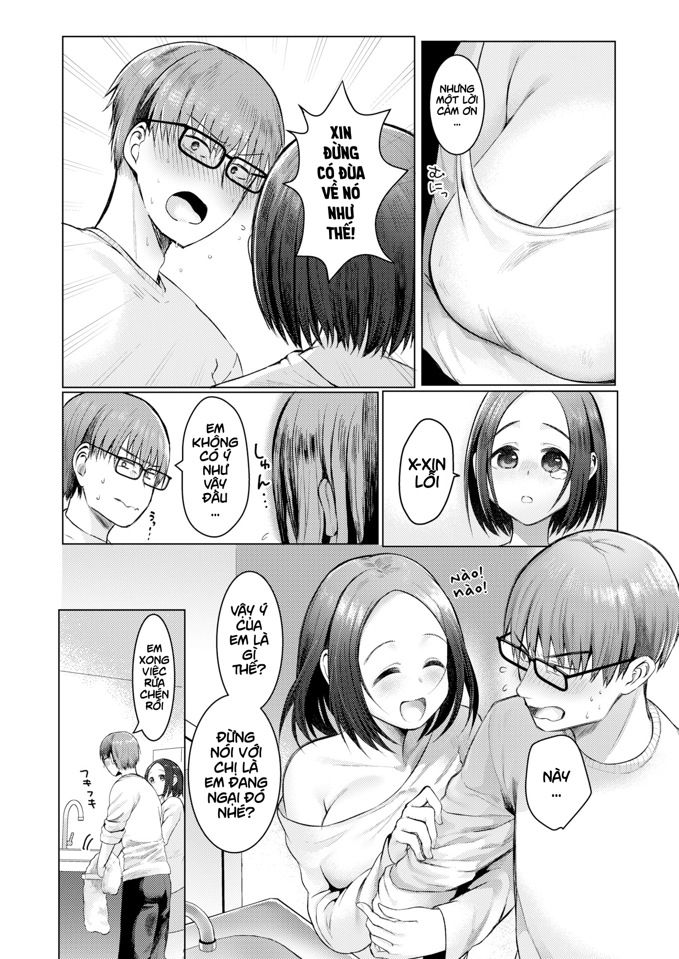 HentaiVN.net - Ảnh 8 - An Unexpected Stay - Chap 1
