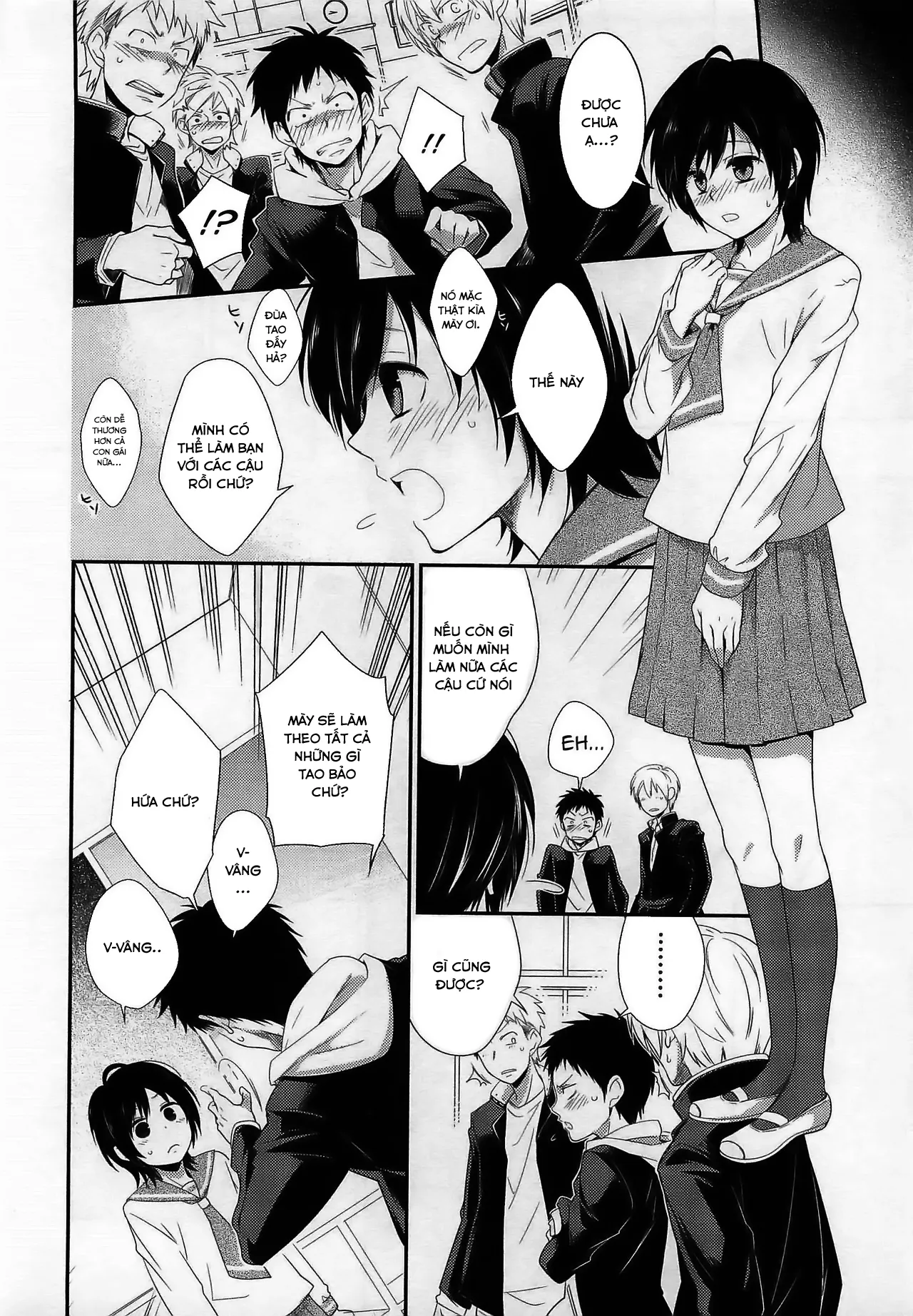 HentaiVN.net - Ảnh 3 - Chúng mình hãy chơi cùng nhau nhé! [Isshoni Asobou] - Chap 1