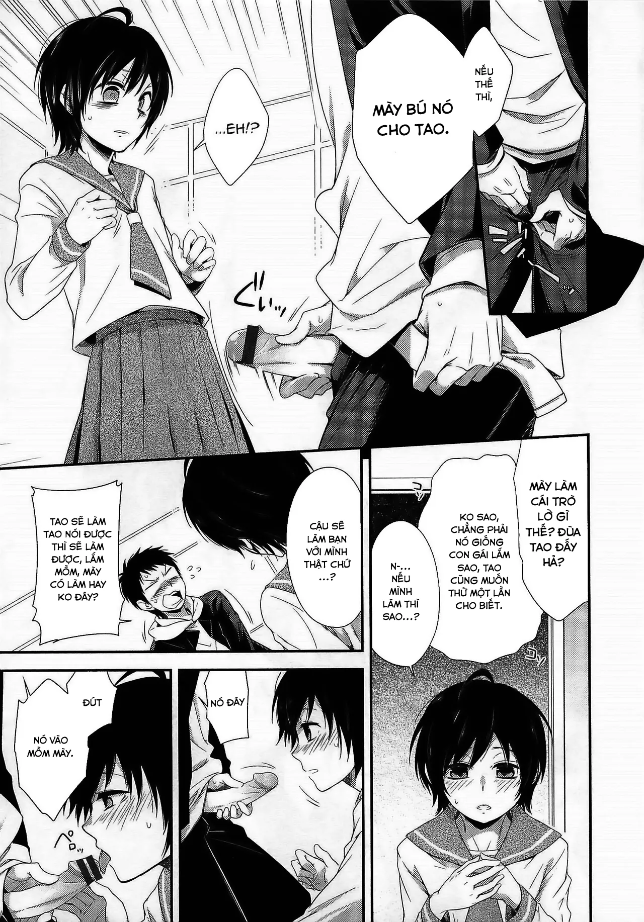 HentaiVN.net - Ảnh 4 - Chúng mình hãy chơi cùng nhau nhé! [Isshoni Asobou] - Chap 1