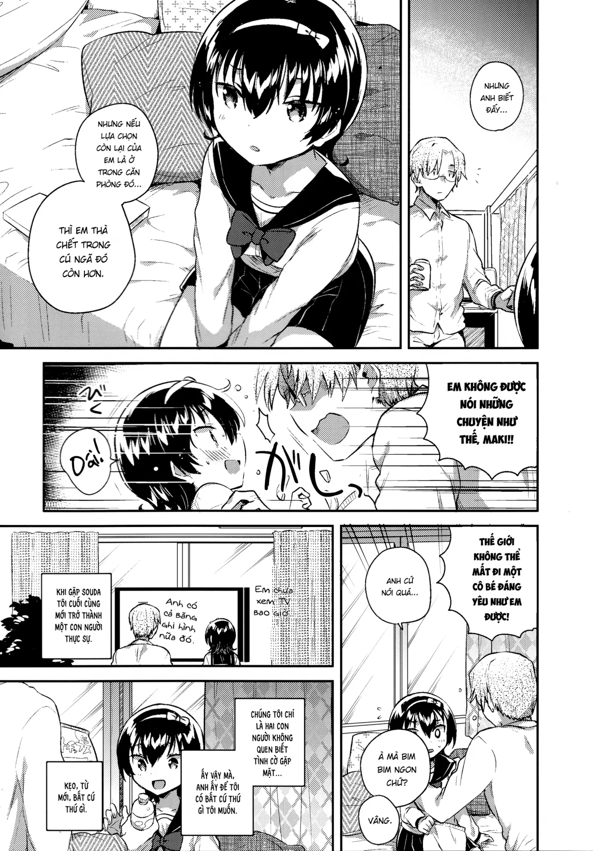 HentaiVN.net - Ảnh 6 - Em Ấy là Một Con Rối [Anoko wa Marionette; She's a Marionette; あの子はお人形] - Chap 1