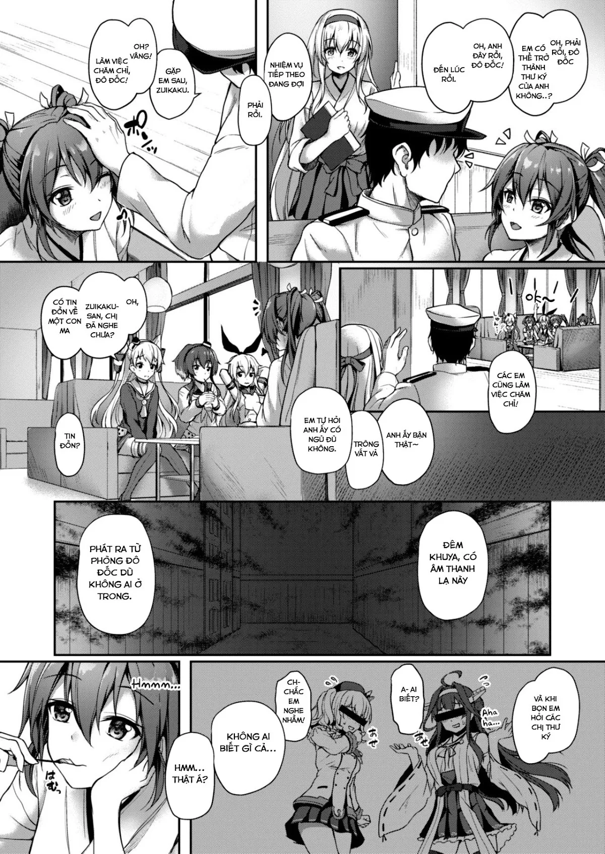 HentaiVN.net - Ảnh 5 - Anata wo Omou Yoru no Tsuru (Kantai Collection) - Chap 1
