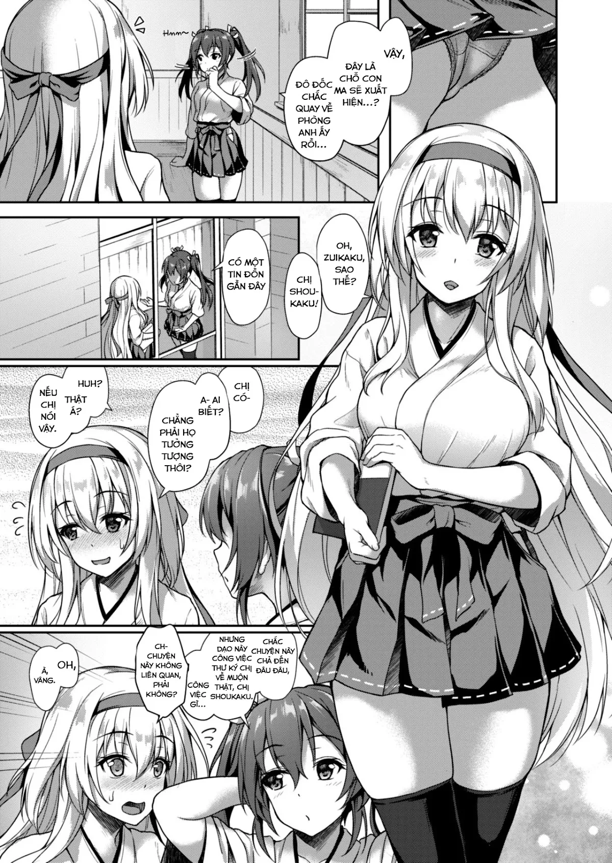 HentaiVN.net - Ảnh 6 - Anata wo Omou Yoru no Tsuru (Kantai Collection) - Chap 1