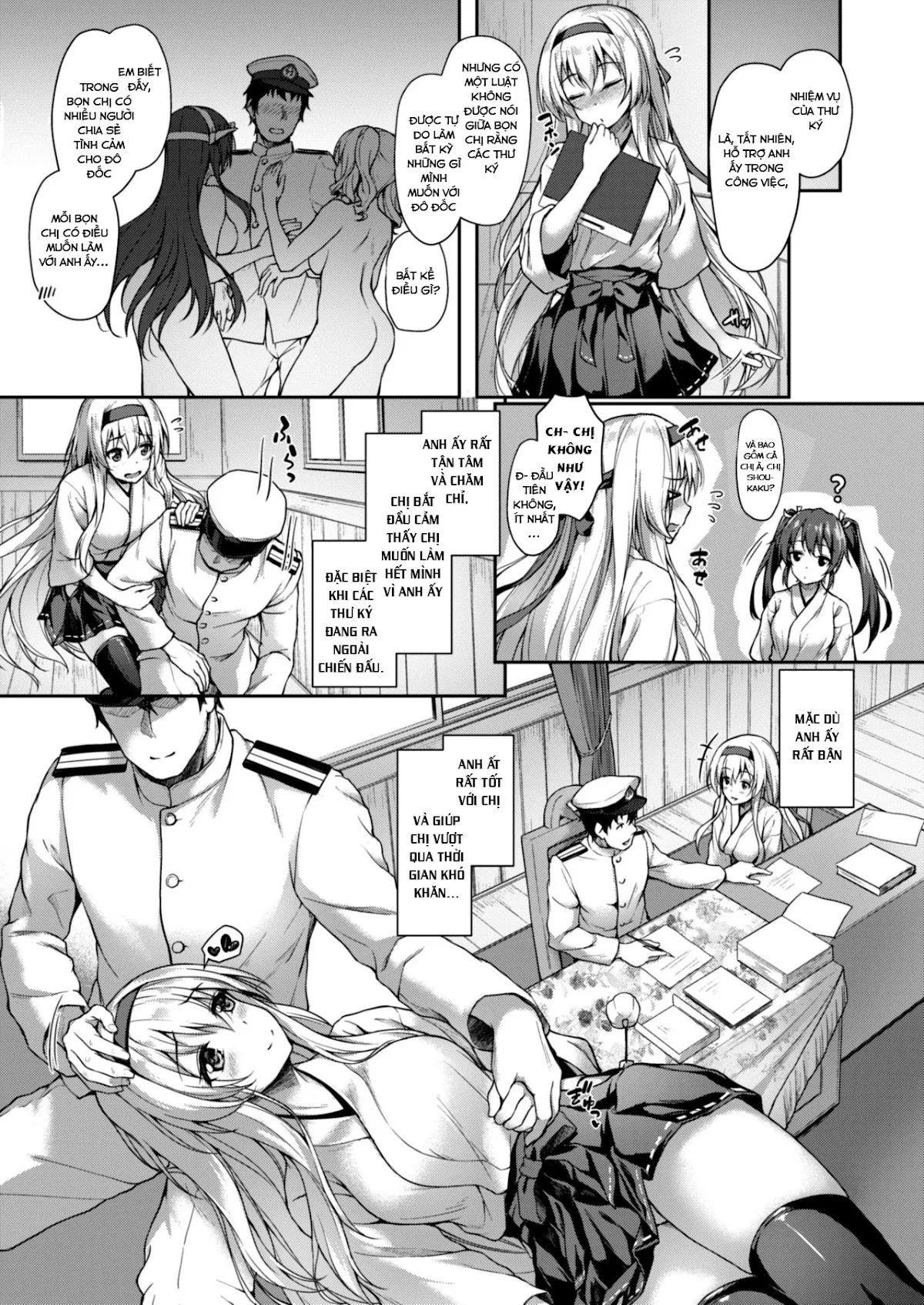 HentaiVN.net - Ảnh 8 - Anata wo Omou Yoru no Tsuru (Kantai Collection) - Chap 1