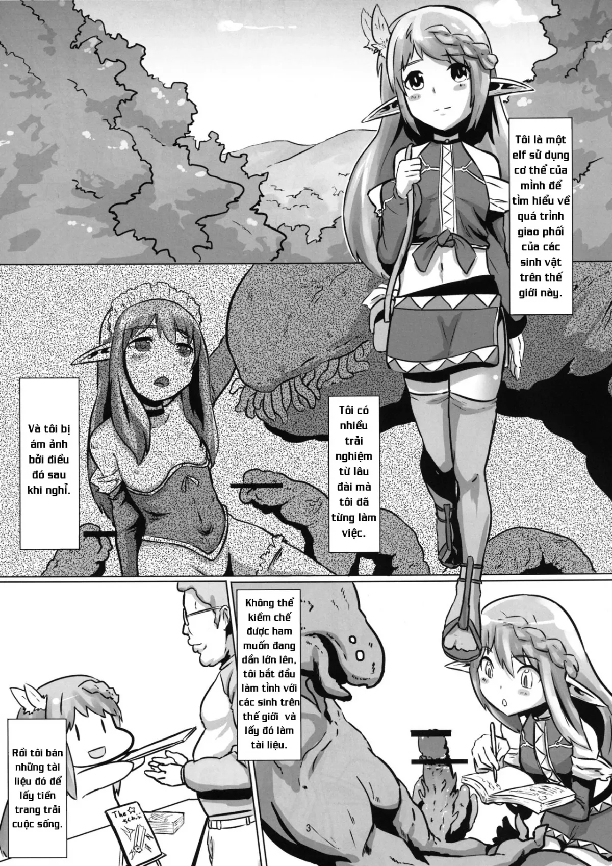 HentaiVN.net - Ảnh 3 - Ishukan no Tabi -Ootokage Hen - Chap 1