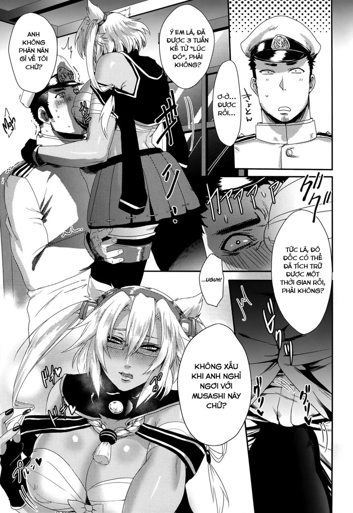 HentaiVN.net - Ảnh 10 - Dụ đô đốc uống xích thố vương [Okusuri no Jikan] - Chap 1