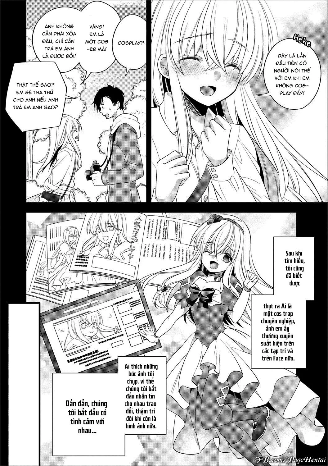 HentaiVN.net - Ảnh 5 - Finder no Naka no Koibito (Gekkan Web Otoko no Ko-llection! S Vol. 20) - Chap 1