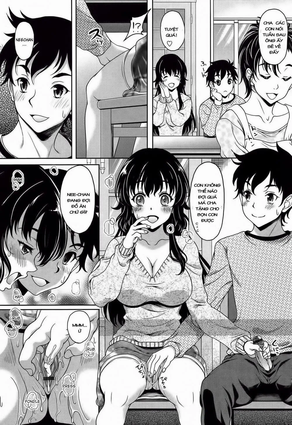 HentaiVN.net - Ảnh 3 - Bà chị tham ăn của tôi [Kuishin-nee Banbanzai] - Chap 1