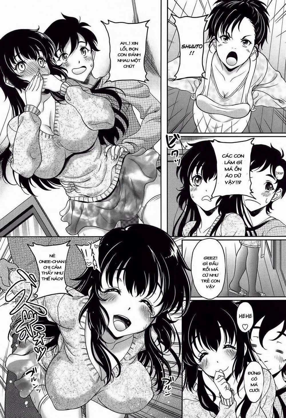 HentaiVN.net - Ảnh 9 - Bà chị tham ăn của tôi [Kuishin-nee Banbanzai] - Chap 1