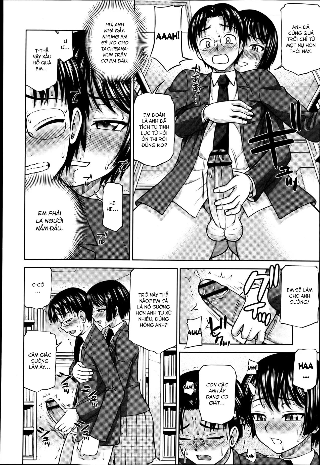 HentaiVN.net - Ảnh 11 - Himitsu no Kaiken [Our Secret Relationship] - Chap 1
