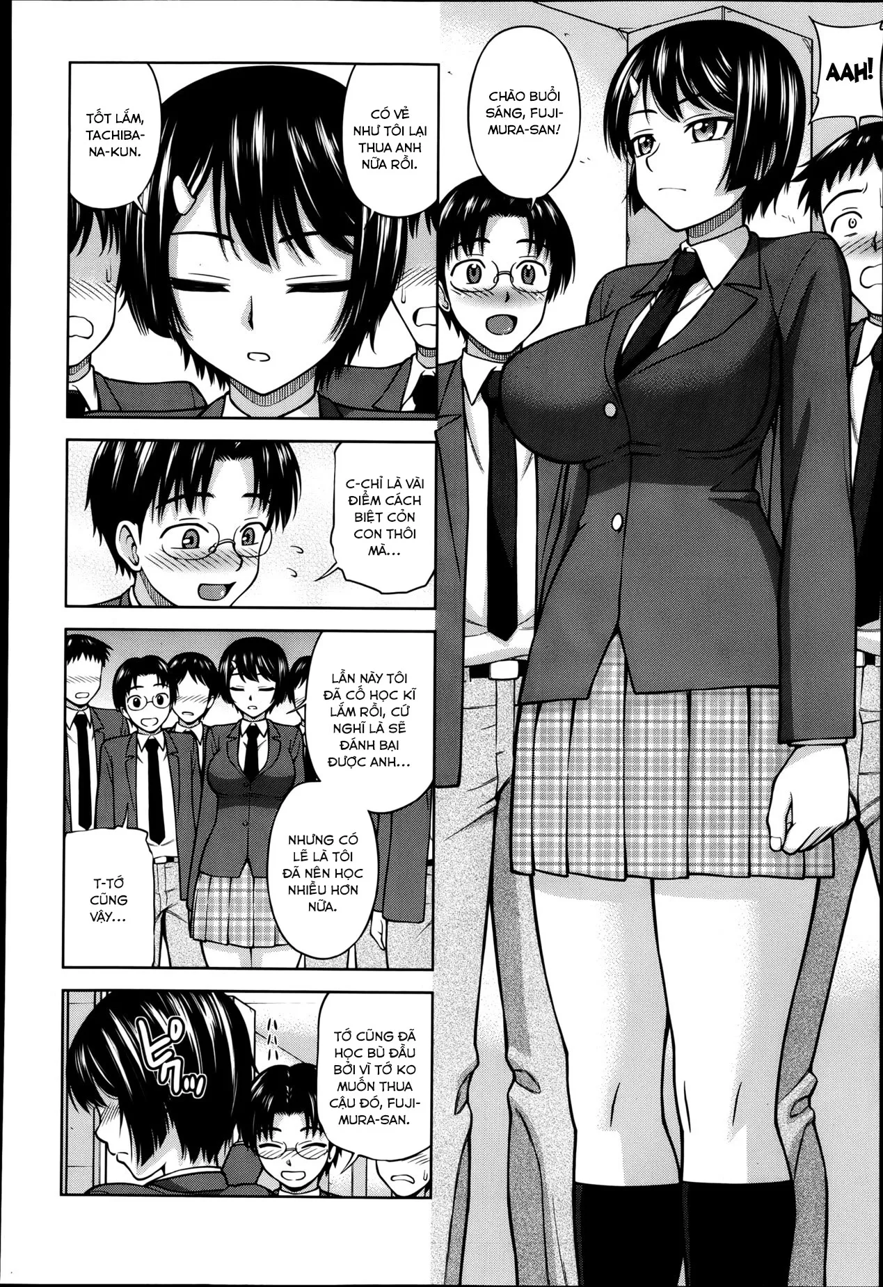 HentaiVN.net - Ảnh 5 - Himitsu no Kaiken [Our Secret Relationship] - Chap 1