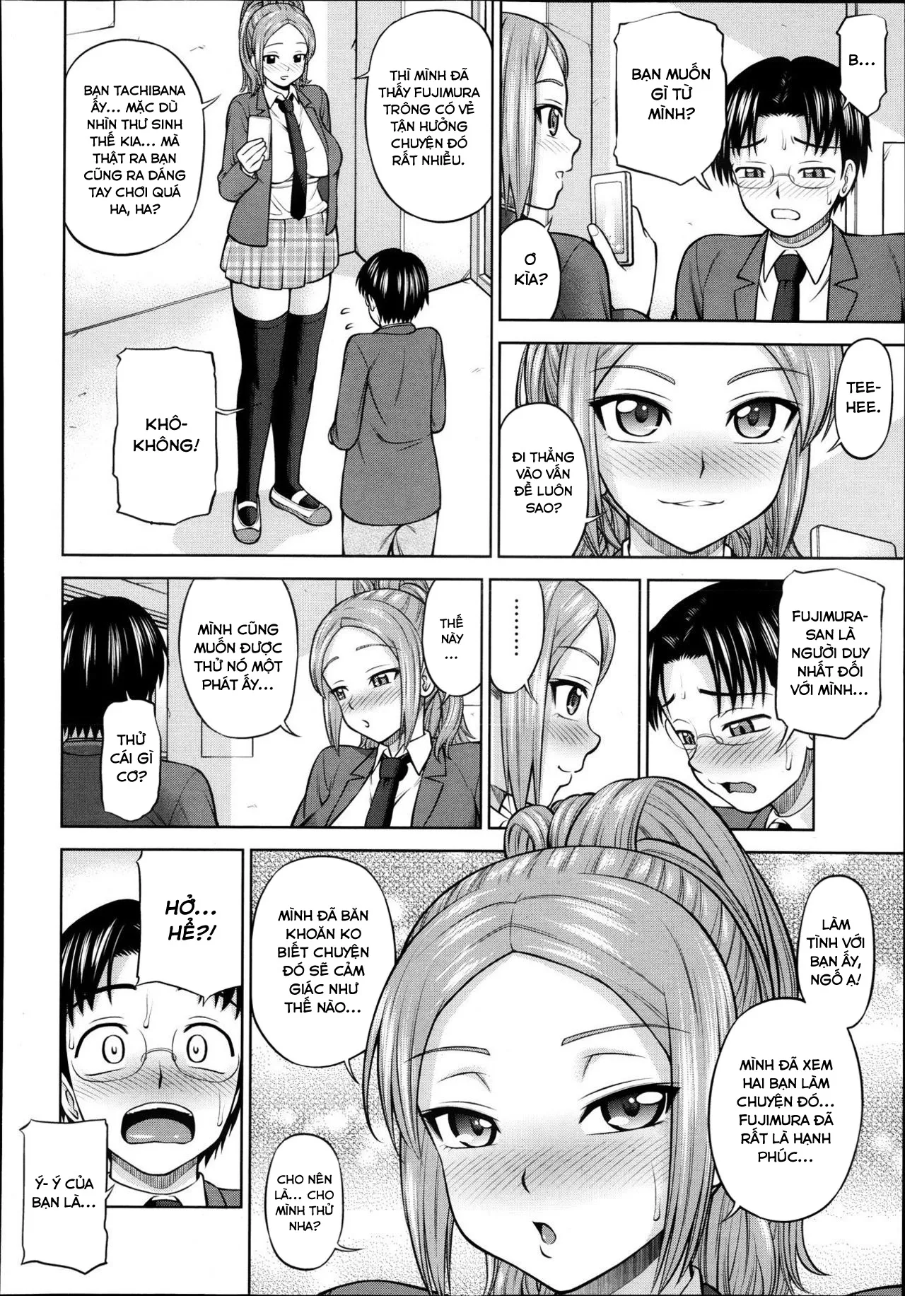 HentaiVN.net - Ảnh 9 - Himitsu no Kaiken [Our Secret Relationship] - Chap 2