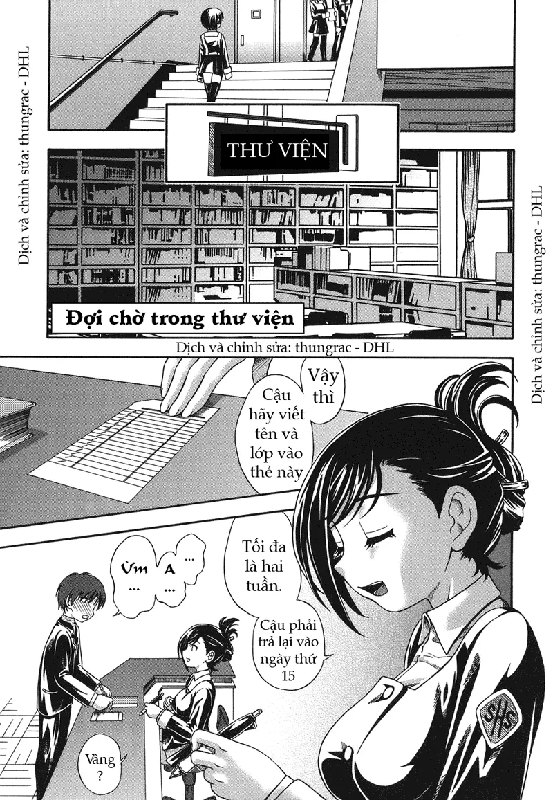 HentaiVN.net - Ảnh 1 - Waiting in the Library - Chap 1