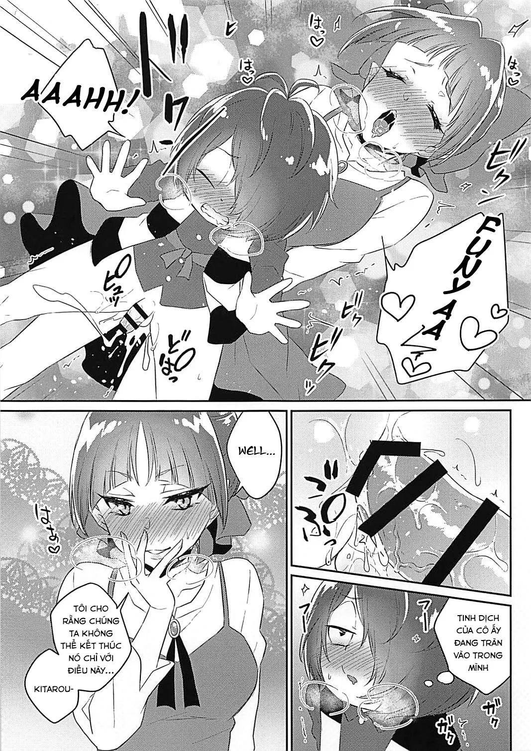 HentaiVN.net - Ảnh 7 - Neko Musume no XX ga Boku yori Dekai (Gegege no Kitarou) [ねこ娘の××が僕よりデカい (ゲゲゲの鬼太郎)] - Chap 1