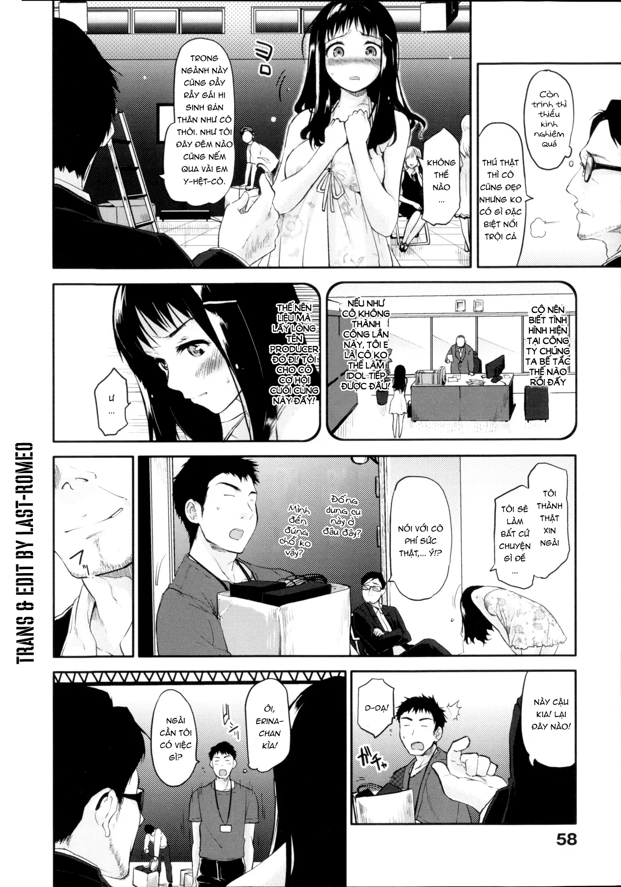 HentaiVN.net - Ảnh 3 - Câu chuyện hậu trường [Backstage Management] - Chap 1