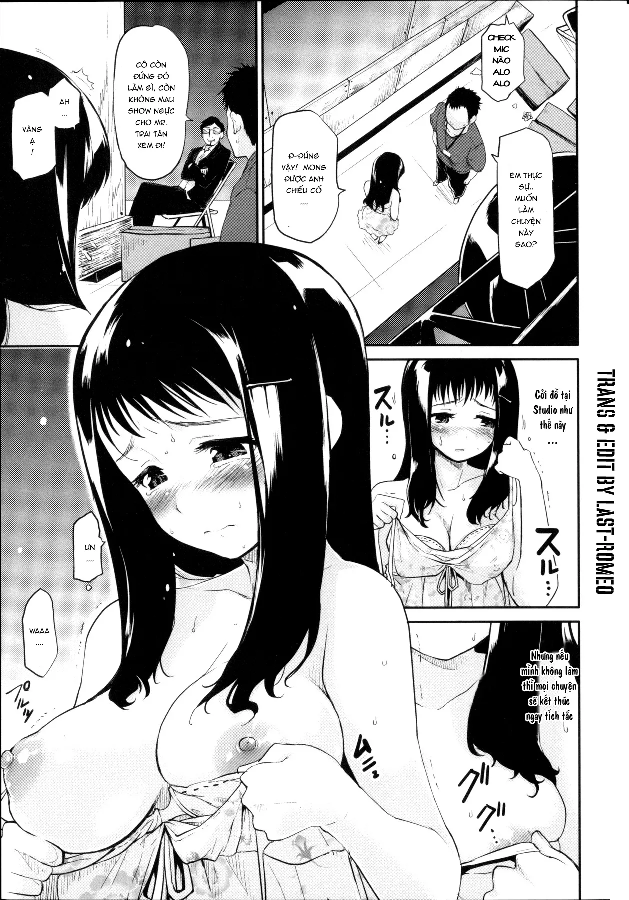 HentaiVN.net - Ảnh 6 - Câu chuyện hậu trường [Backstage Management] - Chap 1