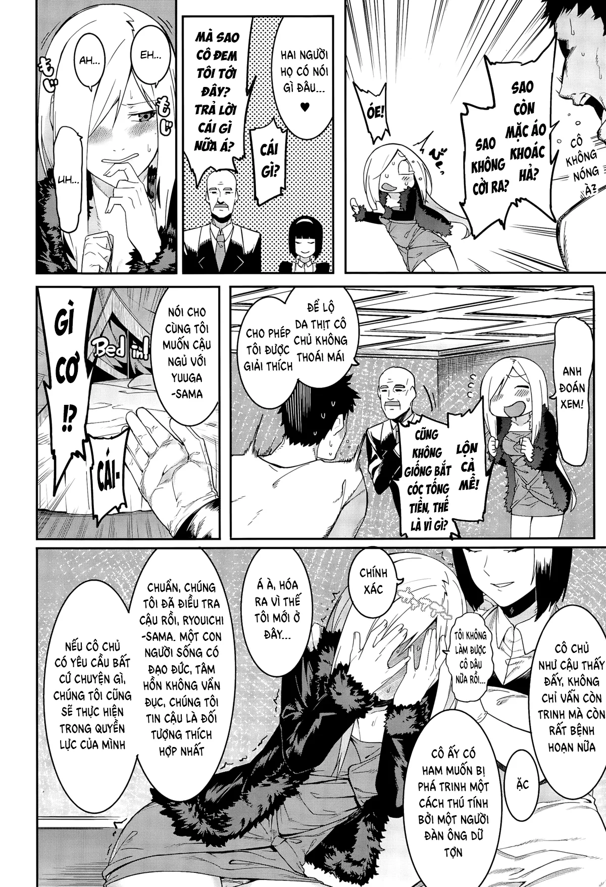 HentaiVN.net - Ảnh 3 - A Dangerous-Looking Woman [Yabaso na Onna] - Chap 1