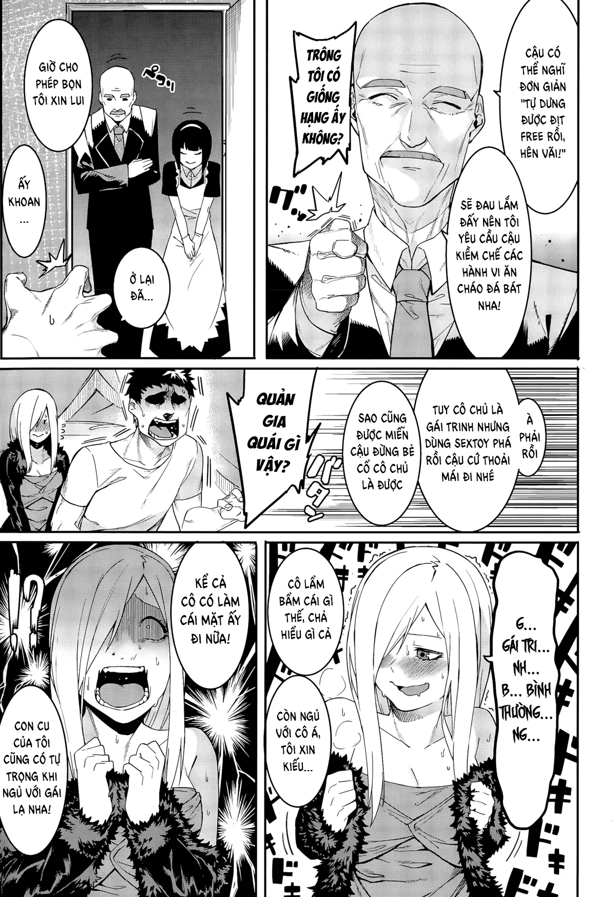 HentaiVN.net - Ảnh 4 - A Dangerous-Looking Woman [Yabaso na Onna] - Chap 1