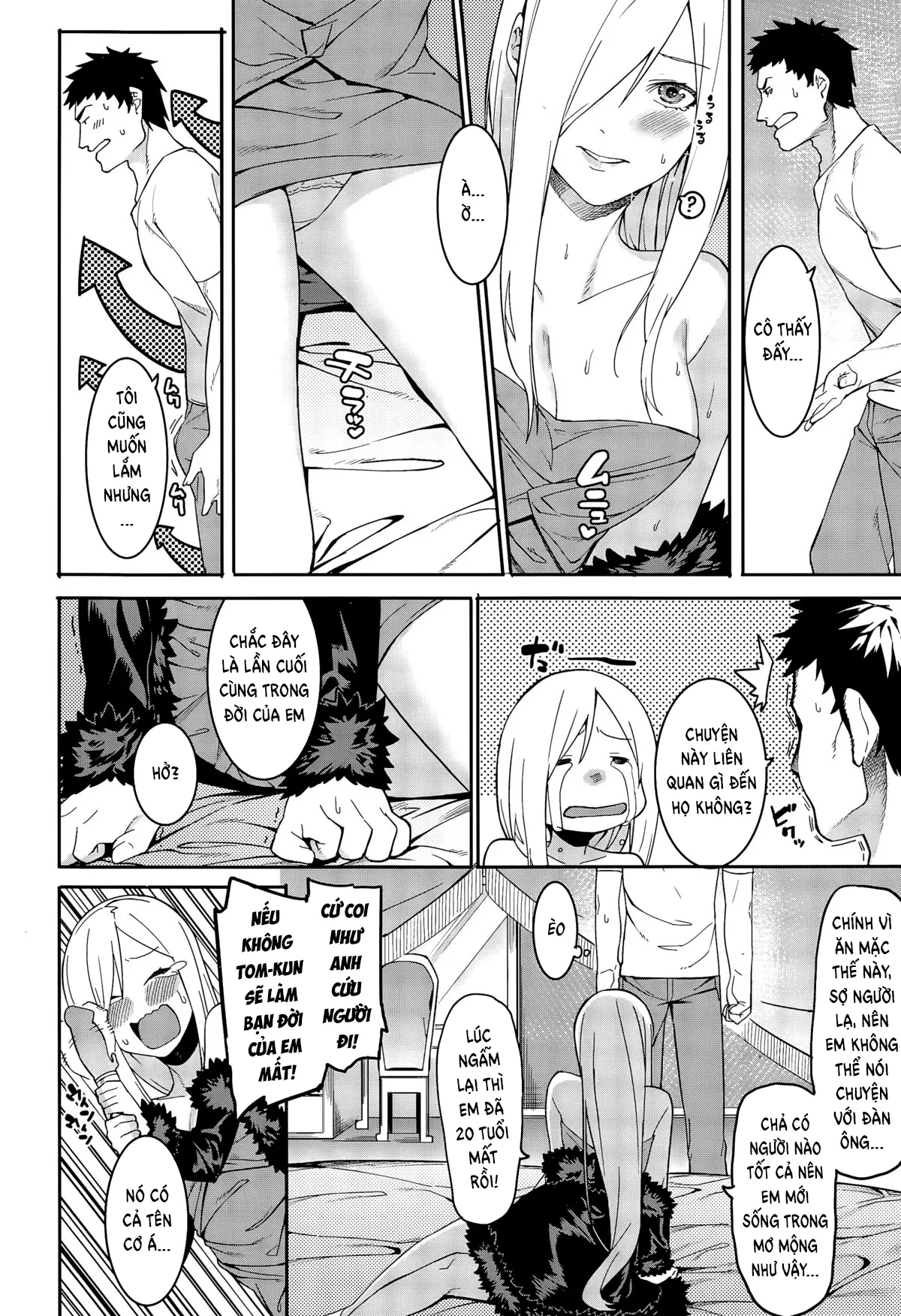 HentaiVN.net - Ảnh 5 - A Dangerous-Looking Woman [Yabaso na Onna] - Chap 1