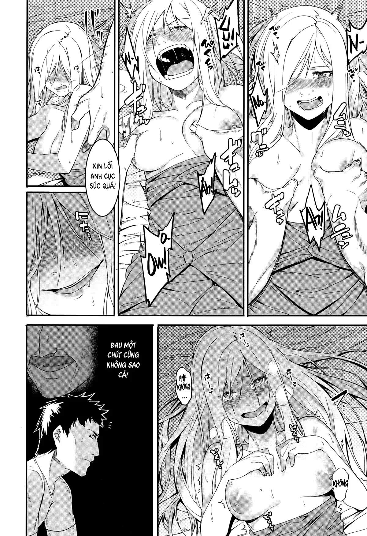 HentaiVN.net - Ảnh 7 - A Dangerous-Looking Woman [Yabaso na Onna] - Chap 1