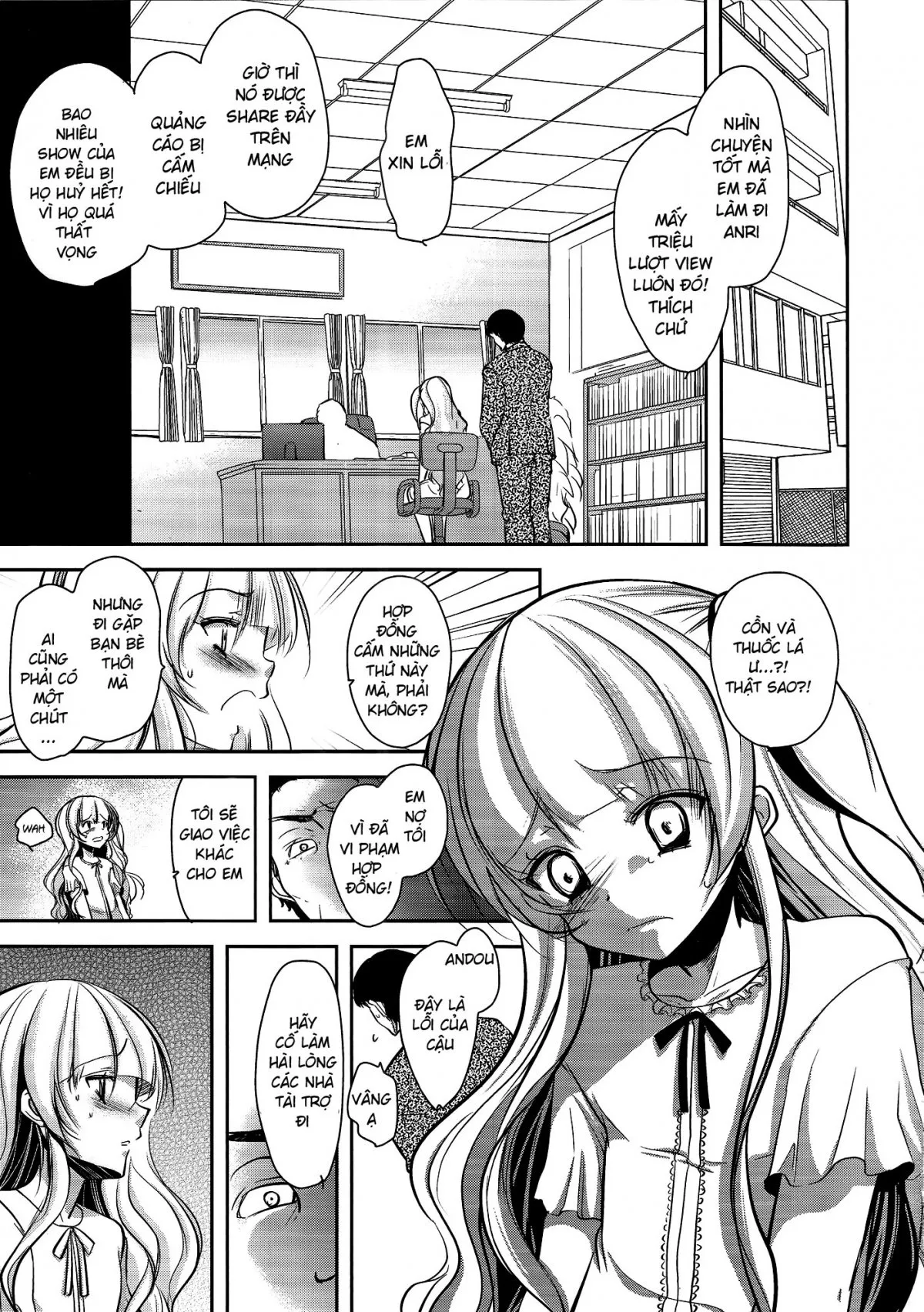 HentaiVN.net - Ảnh 4 - Otokonoko Idol ga Scandal de Houkai Suru Hi [Girlyboy Idol’s Scandal - Mind Break Day] - Chap 1
