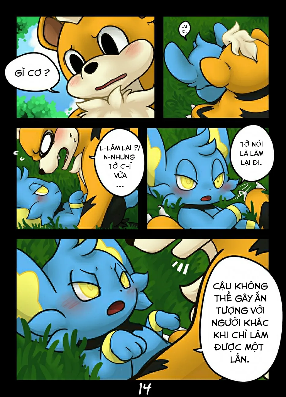 HentaiVN.net - Ảnh 14 - Hãy bắt tớ nếu cậu có thể (Pokemon) [Catch me if you can] - Chap 1