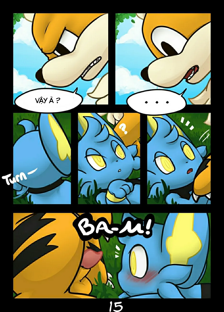 HentaiVN.net - Ảnh 15 - Hãy bắt tớ nếu cậu có thể (Pokemon) [Catch me if you can] - Chap 1
