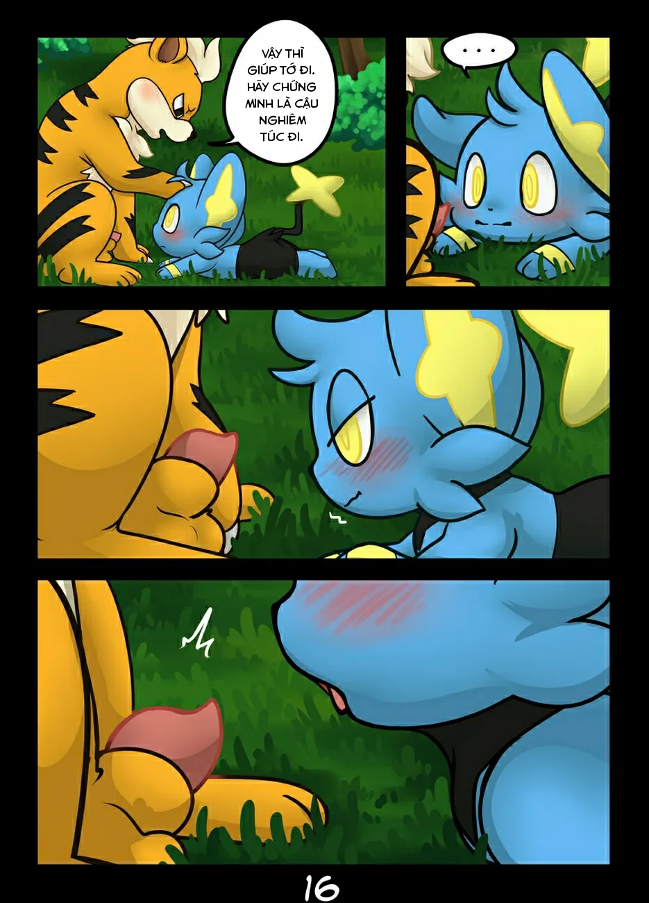 HentaiVN.net - Ảnh 16 - Hãy bắt tớ nếu cậu có thể (Pokemon) [Catch me if you can] - Chap 1