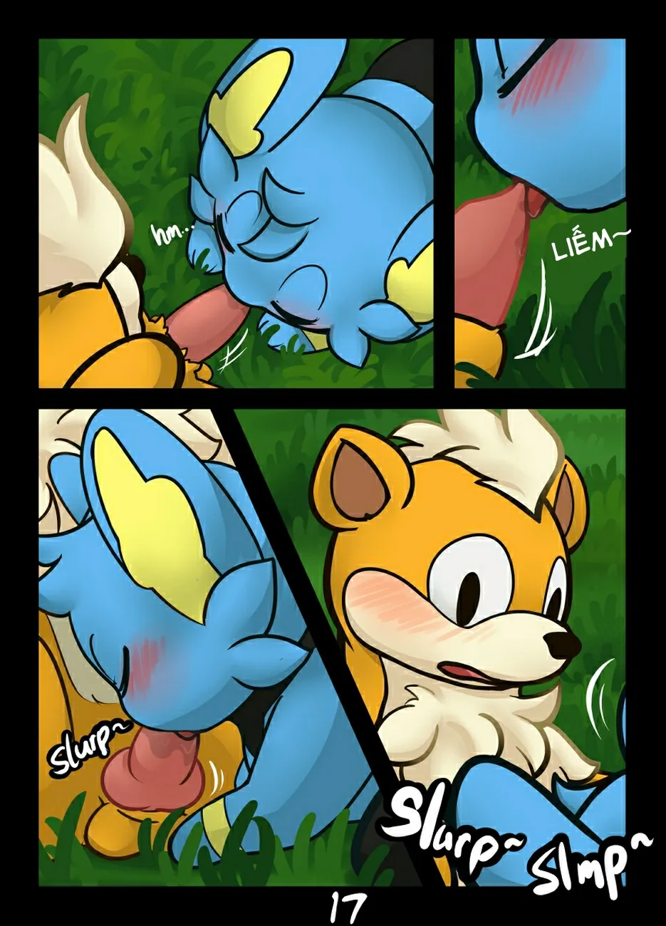 HentaiVN.net - Ảnh 17 - Hãy bắt tớ nếu cậu có thể (Pokemon) [Catch me if you can] - Chap 1
