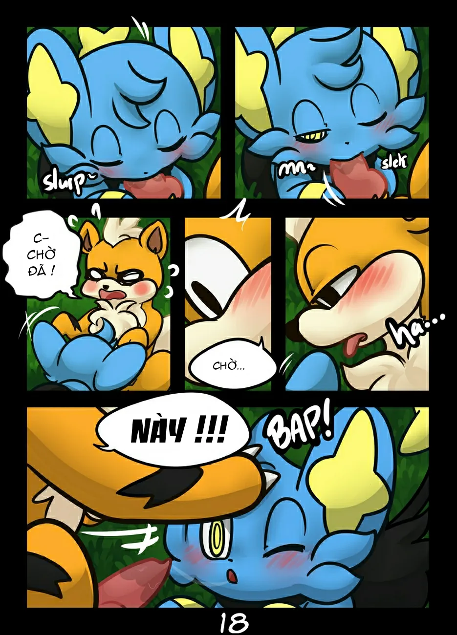 HentaiVN.net - Ảnh 18 - Hãy bắt tớ nếu cậu có thể (Pokemon) [Catch me if you can] - Chap 1
