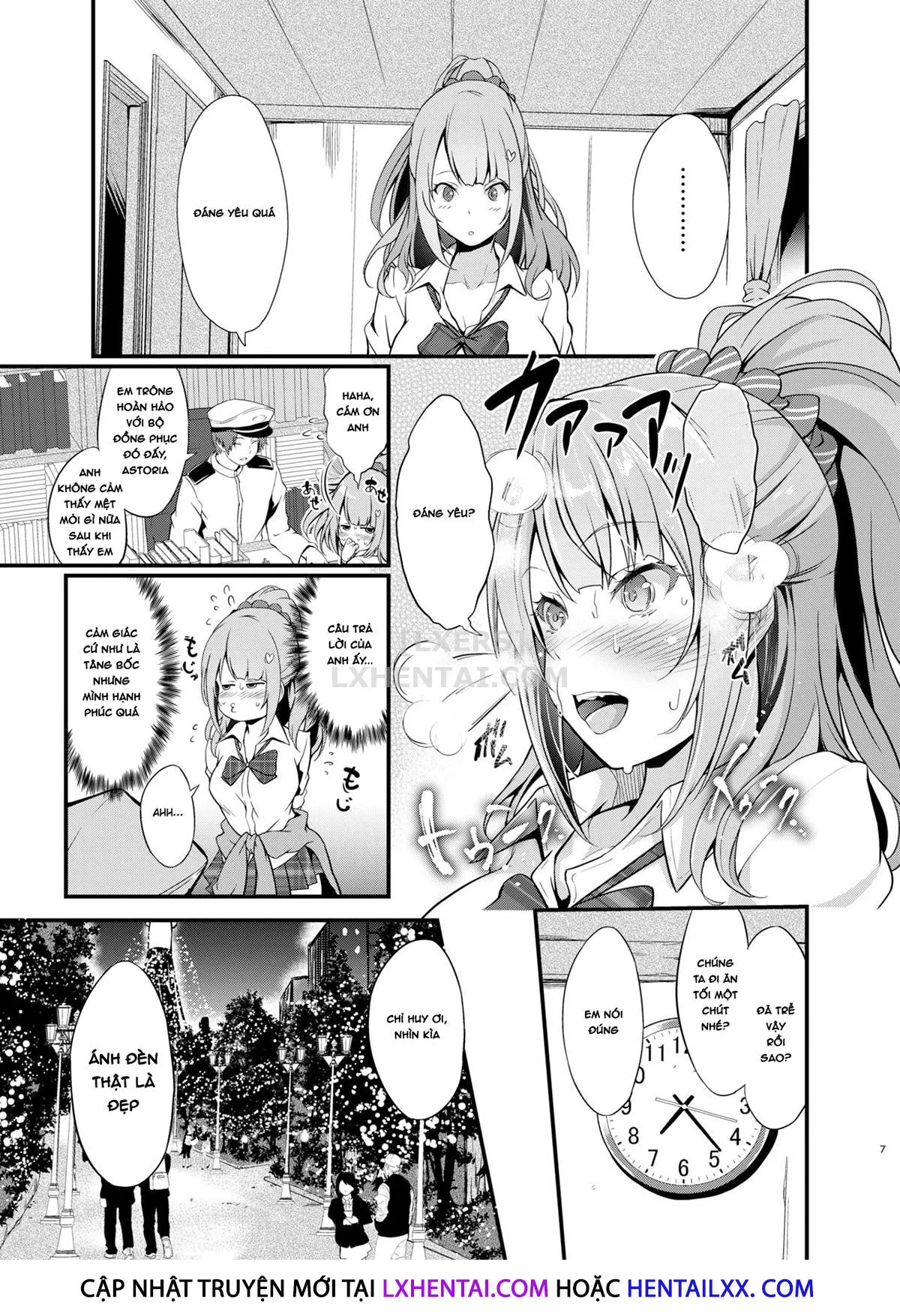 HentaiVN.net - Ảnh 10 - Innocent gal? An illumination date with Astoria [Junjou Gal? Astoria to Illumination Date] - Chap 1