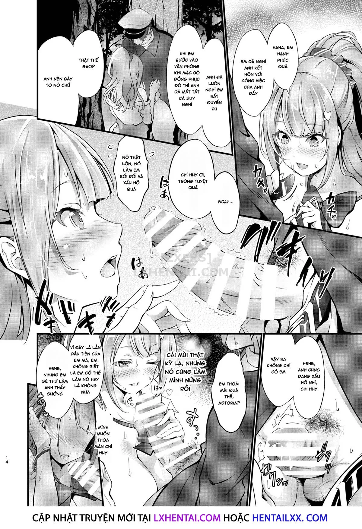 HentaiVN.net - Ảnh 17 - Innocent gal? An illumination date with Astoria [Junjou Gal? Astoria to Illumination Date] - Chap 1