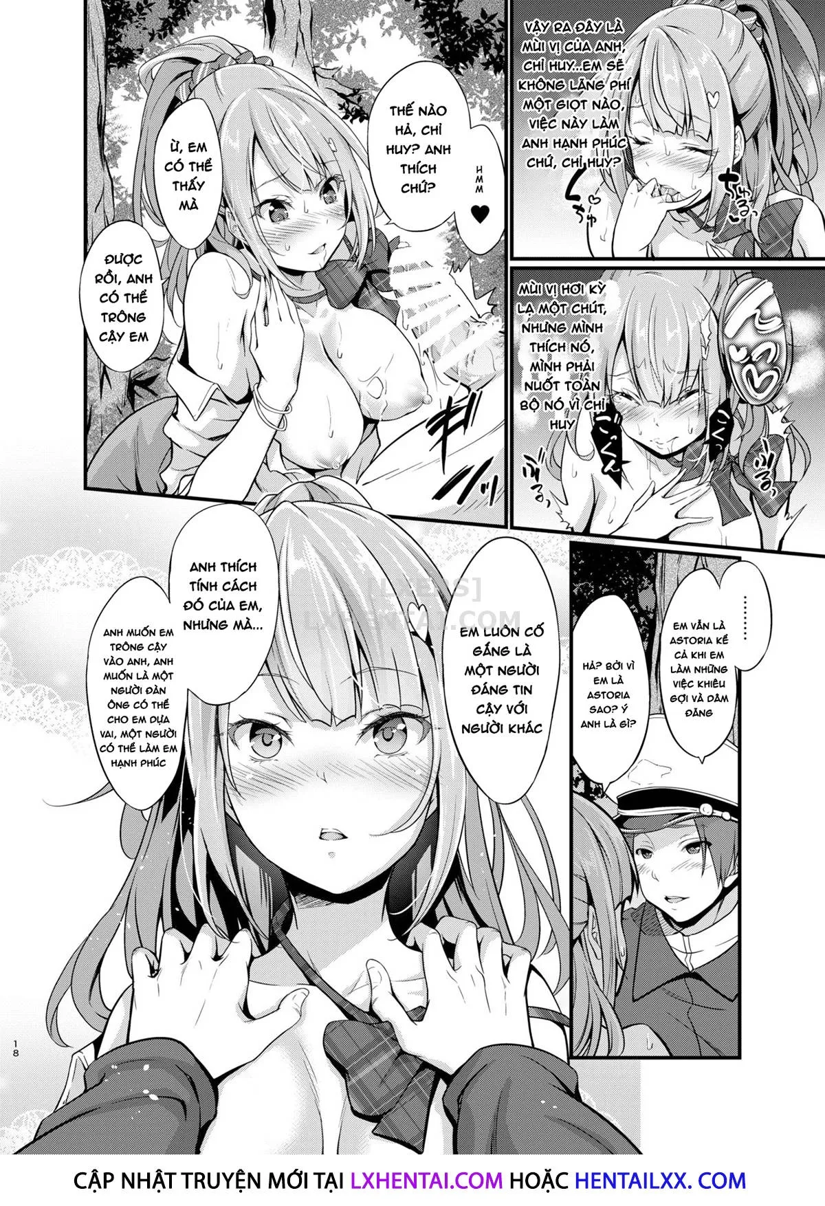 HentaiVN.net - Ảnh 21 - Innocent gal? An illumination date with Astoria [Junjou Gal? Astoria to Illumination Date] - Chap 1