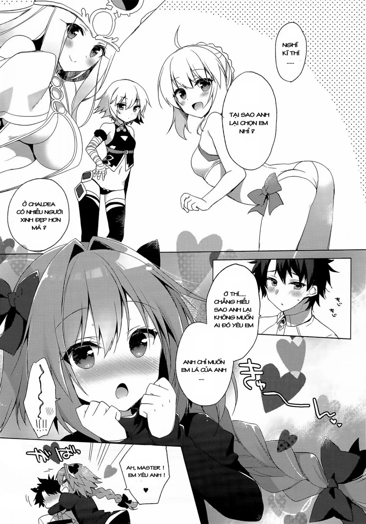 HentaiVN.net - Ảnh 18 - Ryouomoi nara Seibetsu Nante Kankeinai yo ne (Fate Grand Order) - Chap 1