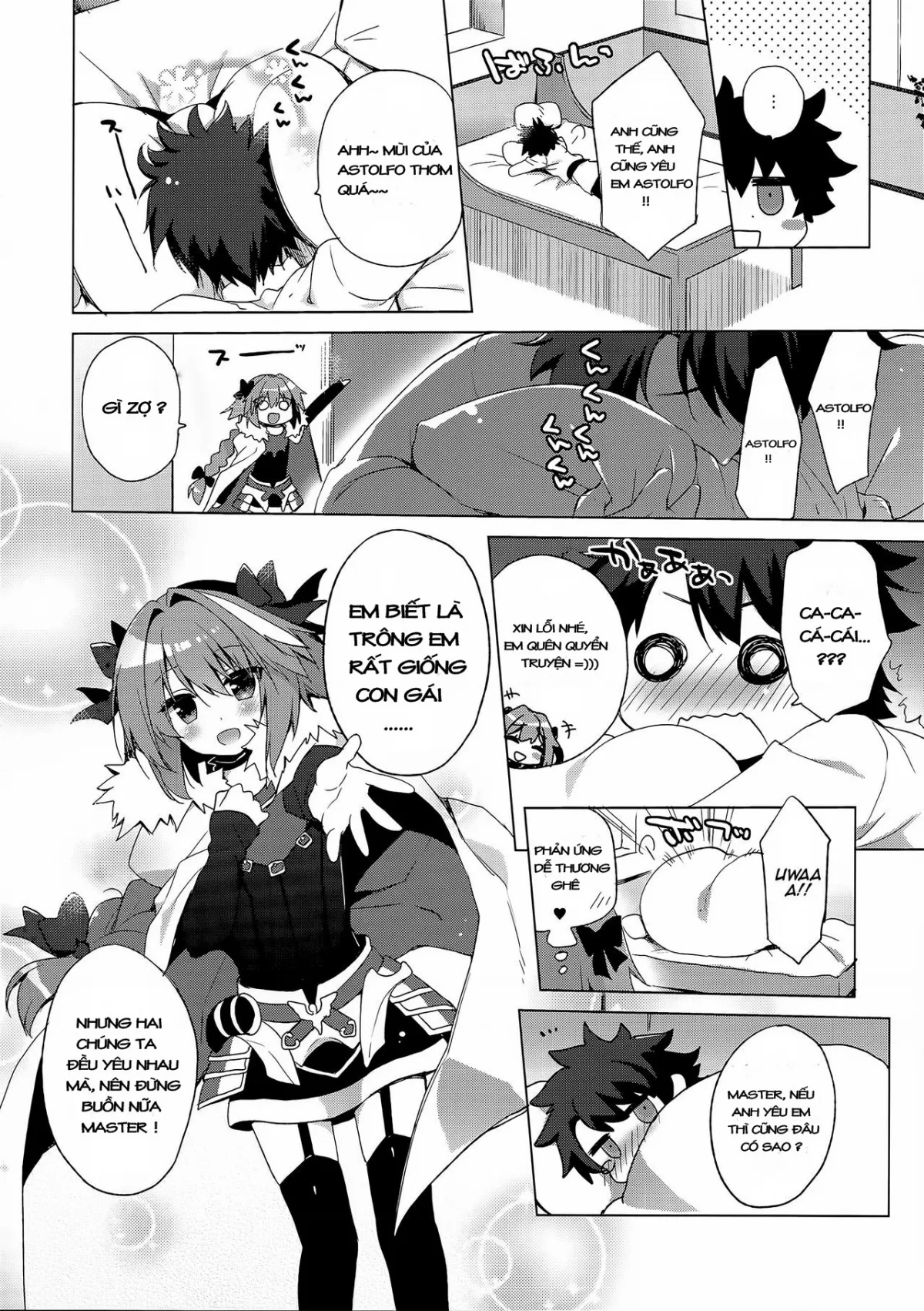HentaiVN.net - Ảnh 7 - Ryouomoi nara Seibetsu Nante Kankeinai yo ne (Fate Grand Order) - Chap 1