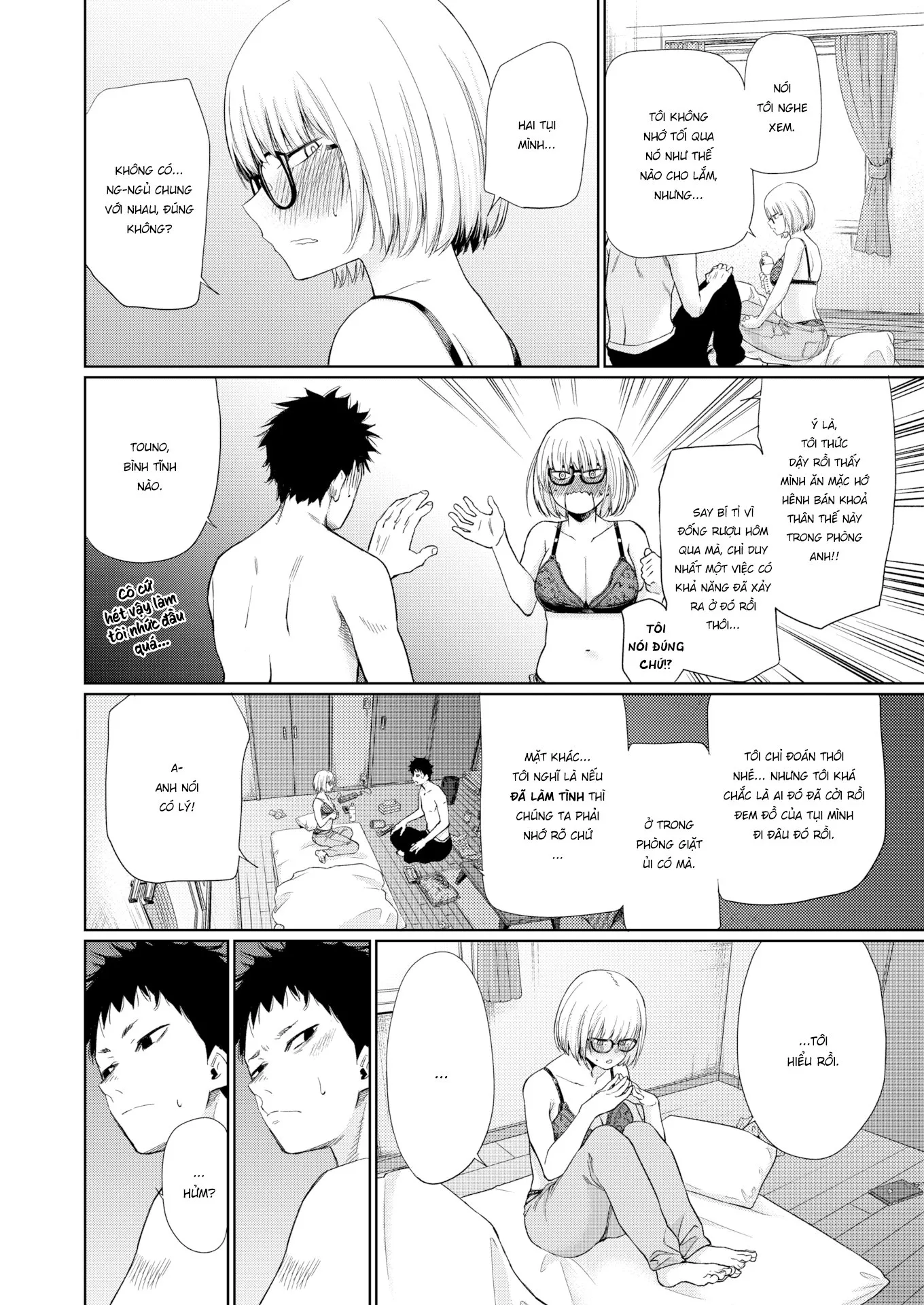 HentaiVN.net - Ảnh 6 - Touno-san - Chap 1