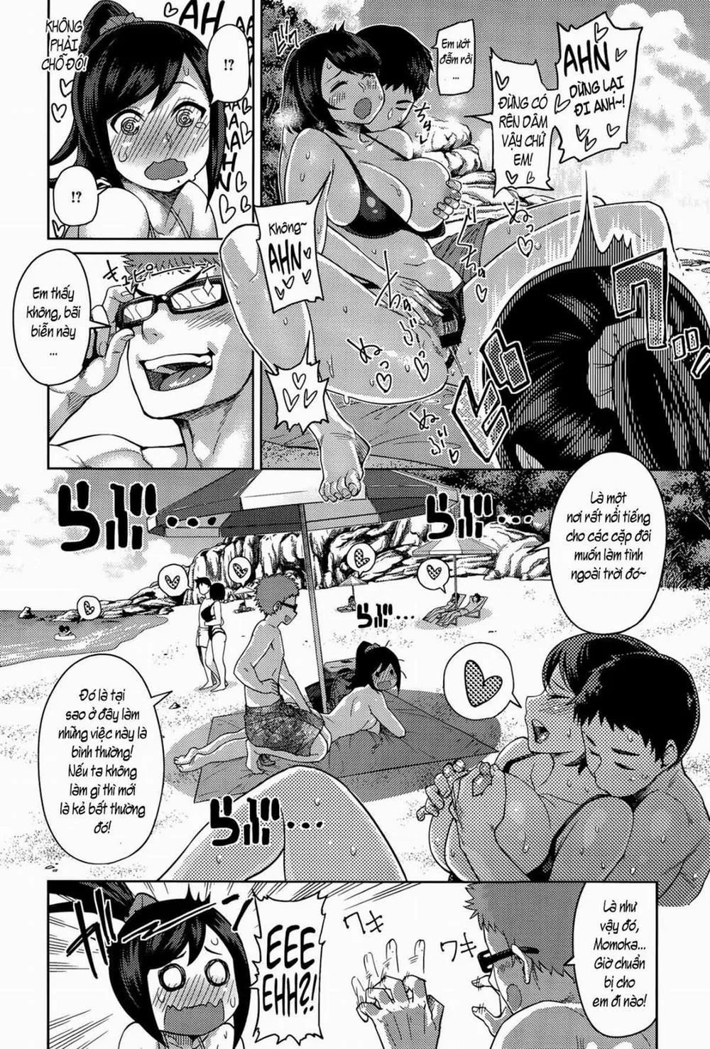 HentaiVN.net - Ảnh 10 - Momojiri Ocean!! - Chap 1