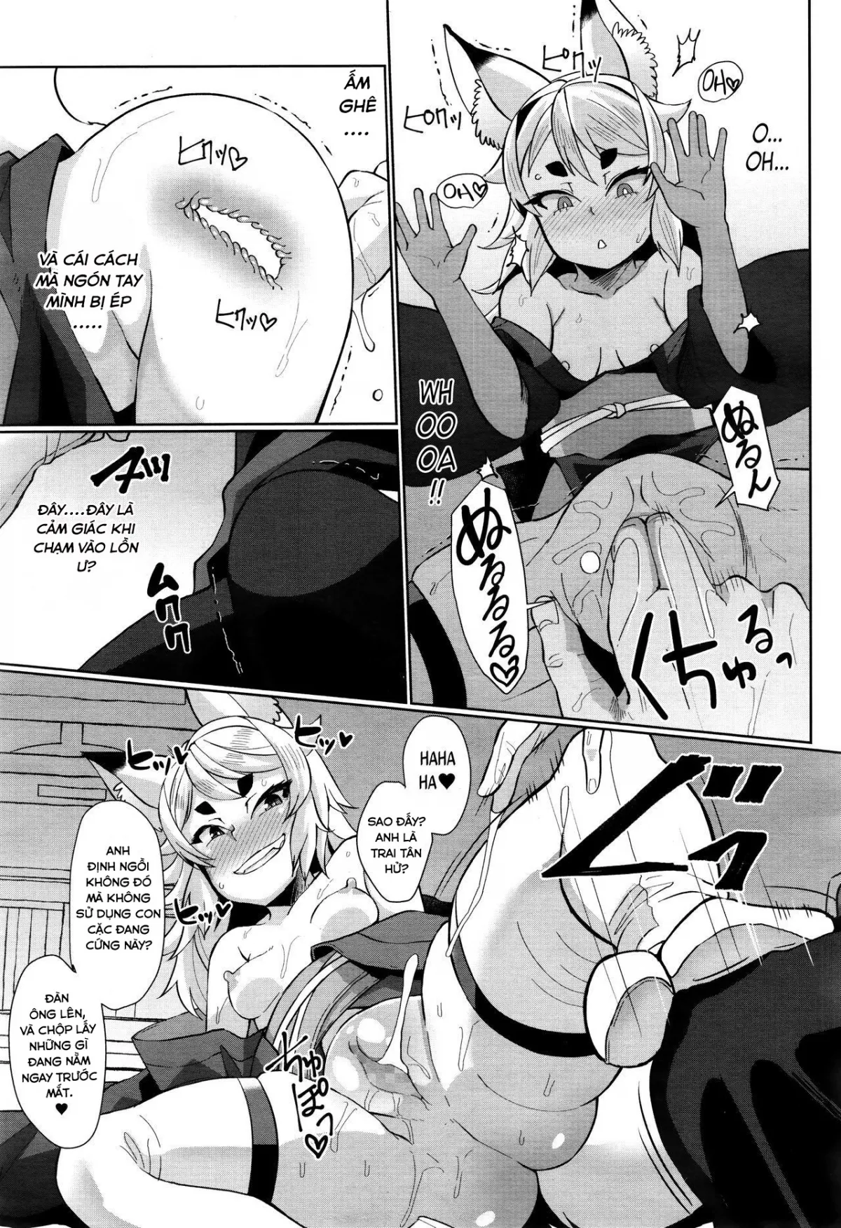HentaiVN.net - Ảnh 13 - The Uninvited Fox Wife [Oshikake Kitsune Yome] - Chap 1