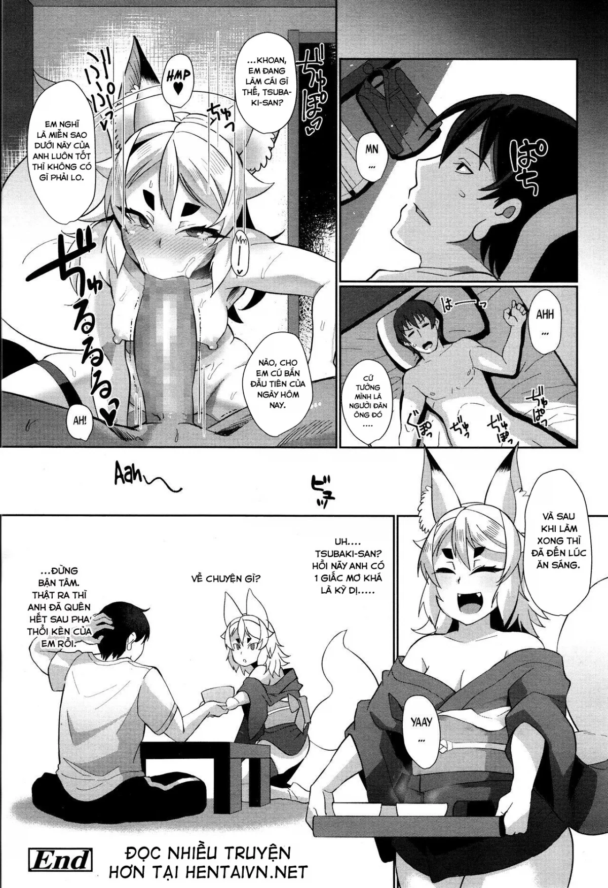 HentaiVN.net - Ảnh 30 - The Uninvited Fox Wife [Oshikake Kitsune Yome] - Chap 1