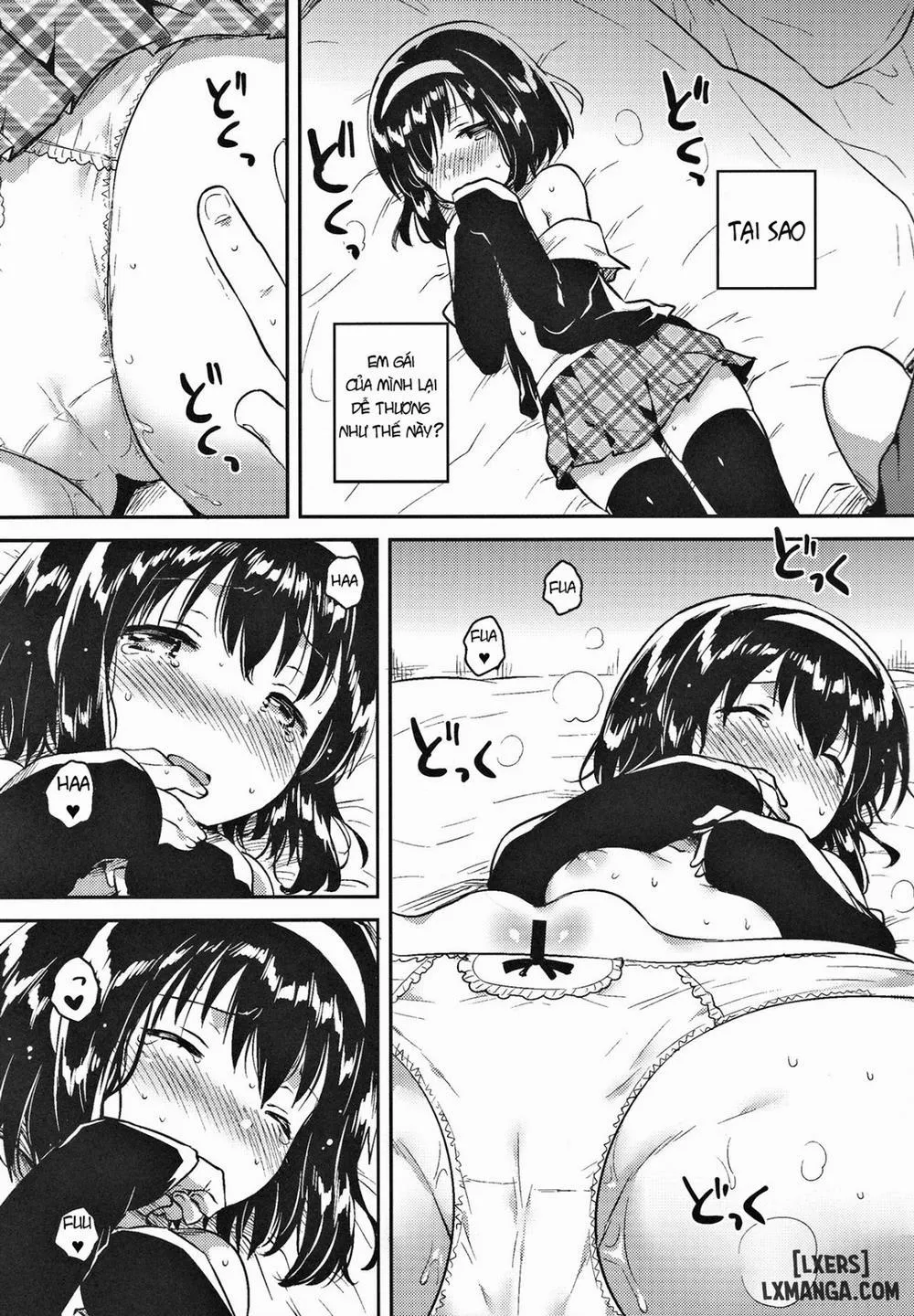 HentaiVN.net - Ảnh 10 - Imouto wa Juken ni Ochita - Chap 1