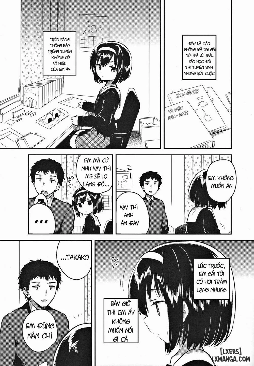 HentaiVN.net - Ảnh 5 - Imouto wa Juken ni Ochita - Chap 1