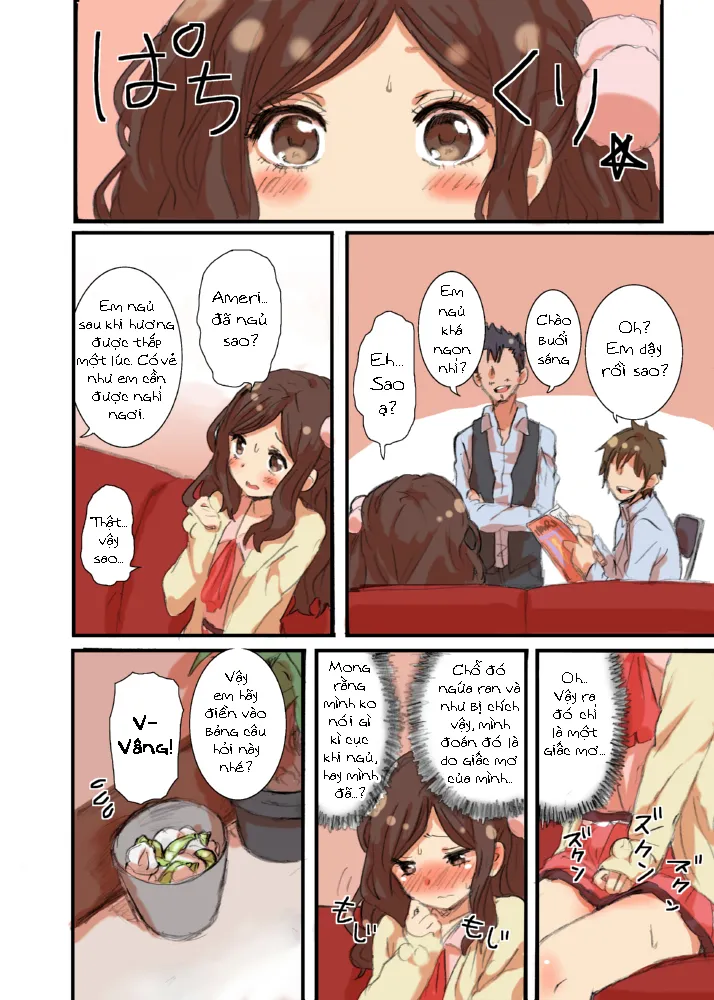 HentaiVN.net - Ảnh 17 - Ameri-chan's Dream [Giấc mơ của Ameri-chan] - Chap 1