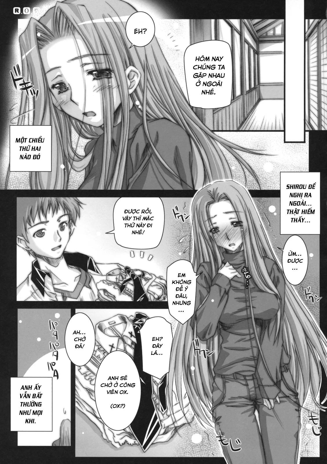 HentaiVN.net - Ảnh 5 - R.O.D 5 -Rider or Die 5- (Fate/Hollow Ataraxia) - Chap 1