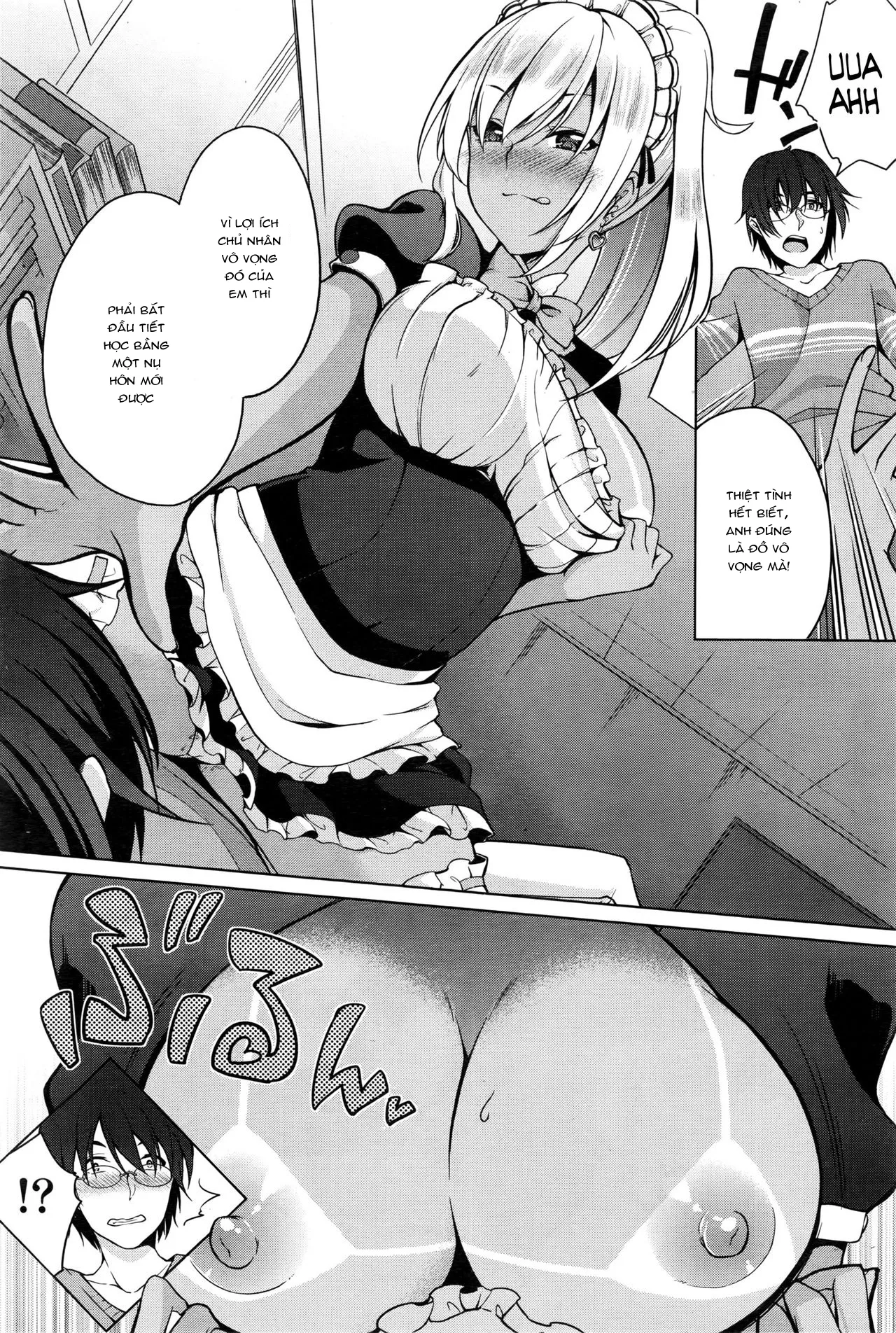 HentaiVN.net - Ảnh 12 - Gohoushi Shimasu! [Em Sẽ Phục Vụ Ngài!] - Chap 1