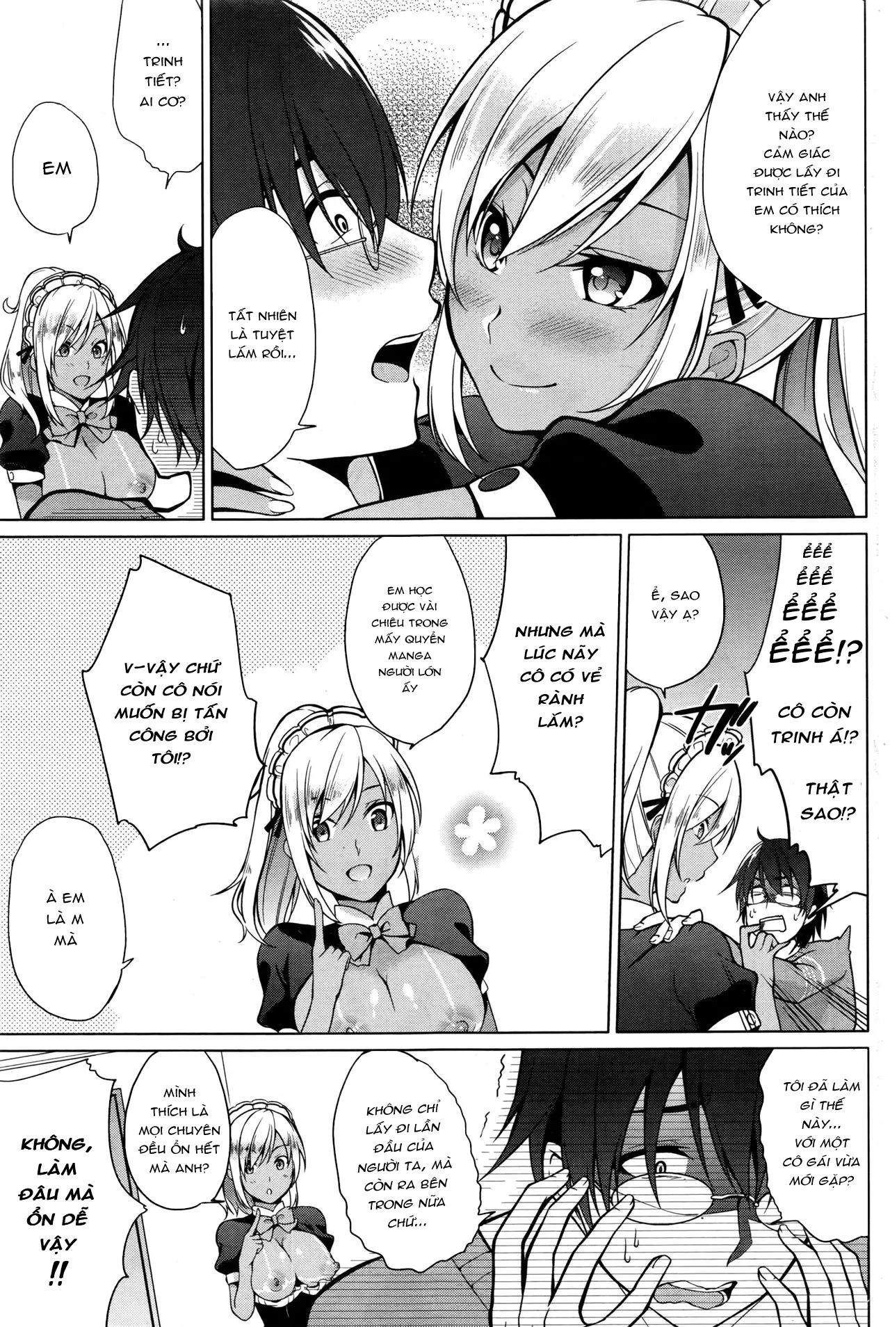 HentaiVN.net - Ảnh 17 - Gohoushi Shimasu! [Em Sẽ Phục Vụ Ngài!] - Chap 1