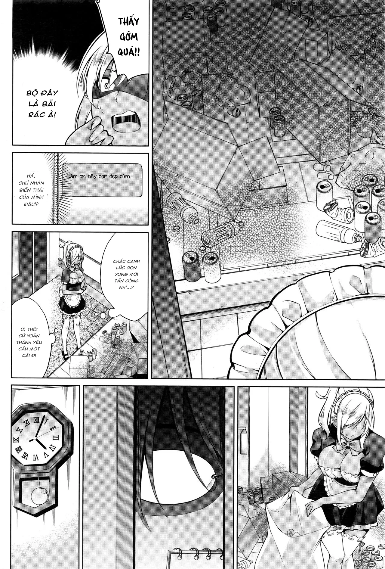 HentaiVN.net - Ảnh 4 - Gohoushi Shimasu! [Em Sẽ Phục Vụ Ngài!] - Chap 1