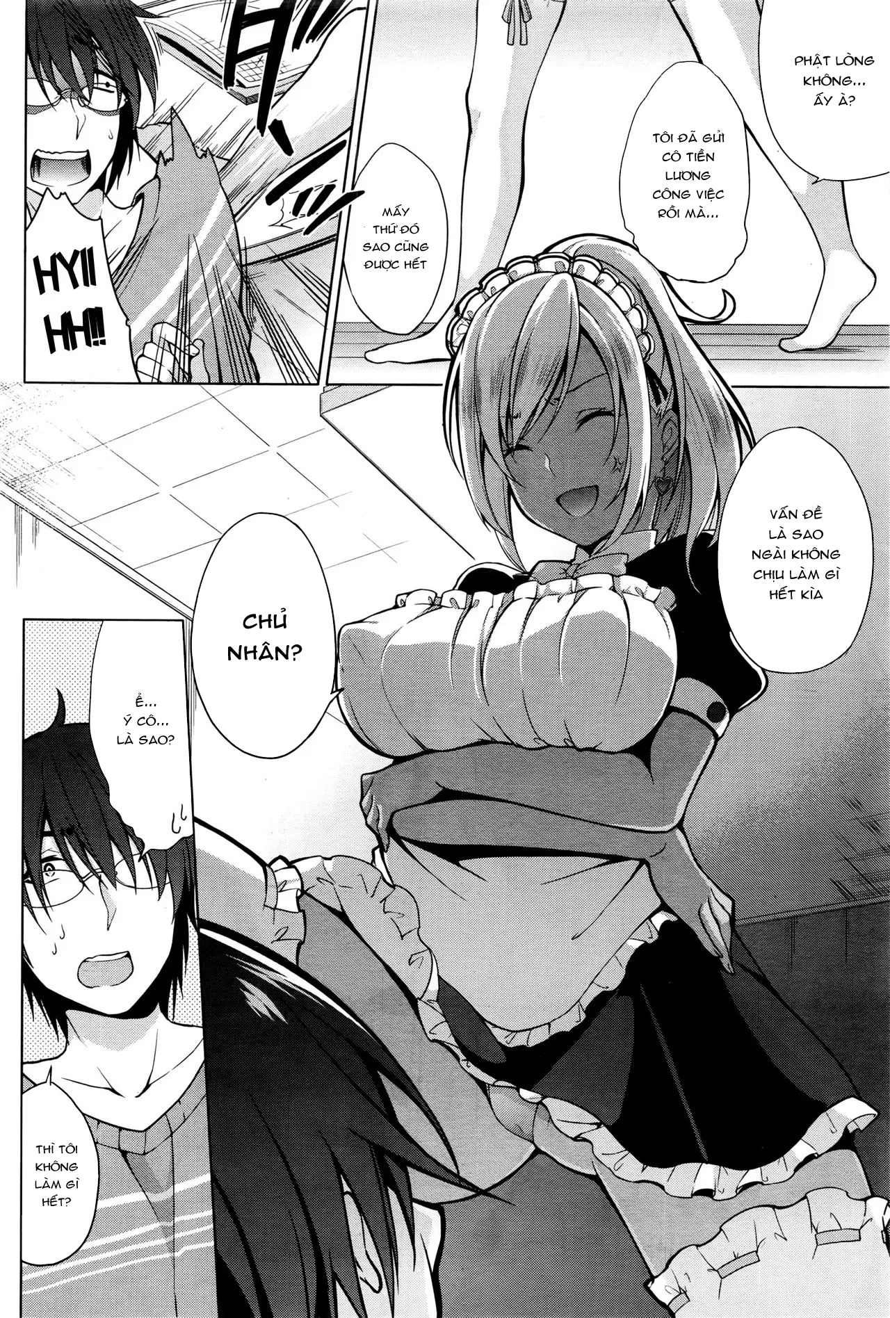 HentaiVN.net - Ảnh 8 - Gohoushi Shimasu! [Em Sẽ Phục Vụ Ngài!] - Chap 1