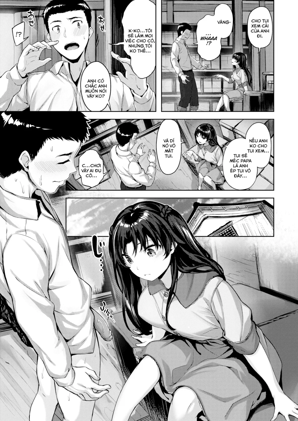 HentaiVN.net - Ảnh 4 - In The Storehouse - Chap 1