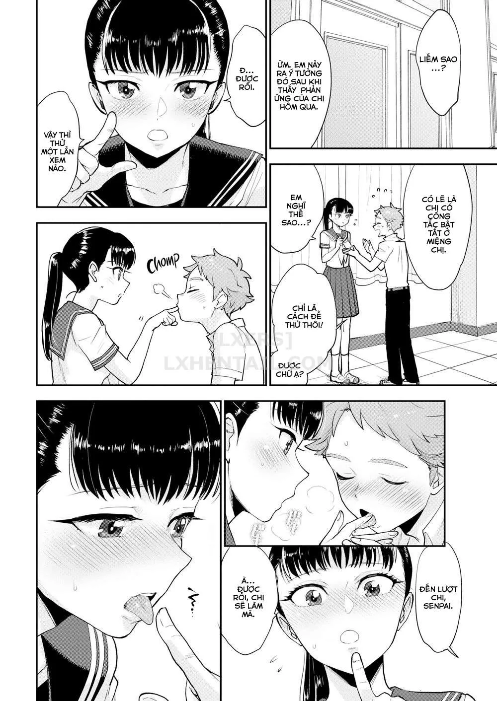 HentaiVN.net - Ảnh 10 - Shiota-senpai Always Gives the Cold Shoulder [Comic Kairakuten 2019-12] - Chap 1