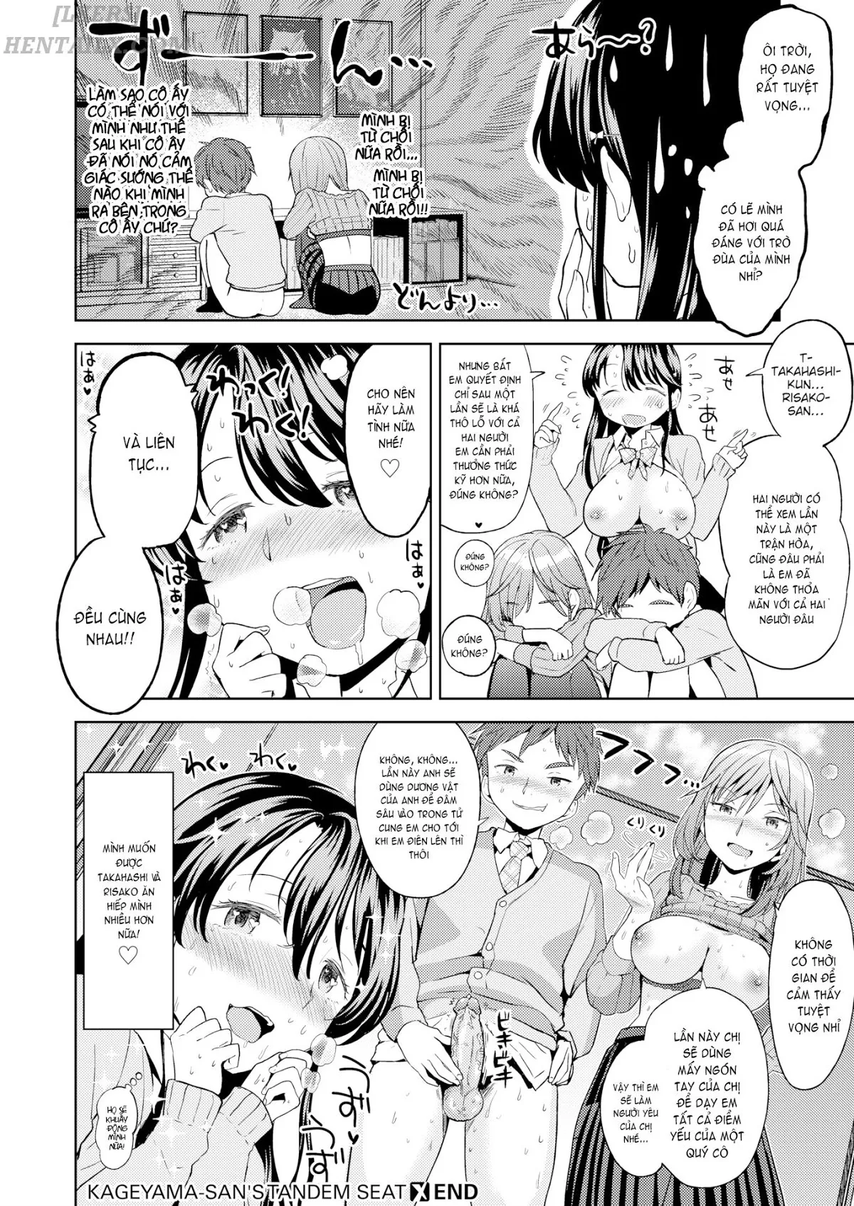 HentaiVN.net - Ảnh 30 - Kageyama-san’s Tandem Seat [Kageyama-sans Tandem Seat; Comic X-Eros #37] - Chap 1